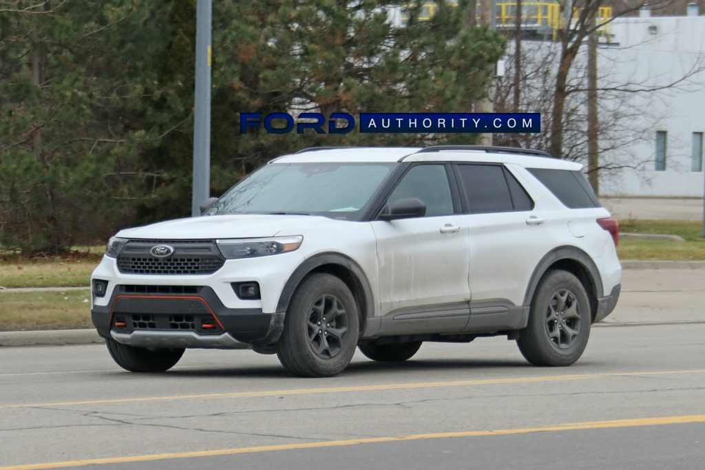 Upcoming 2021 Ford Explorer Timberline.