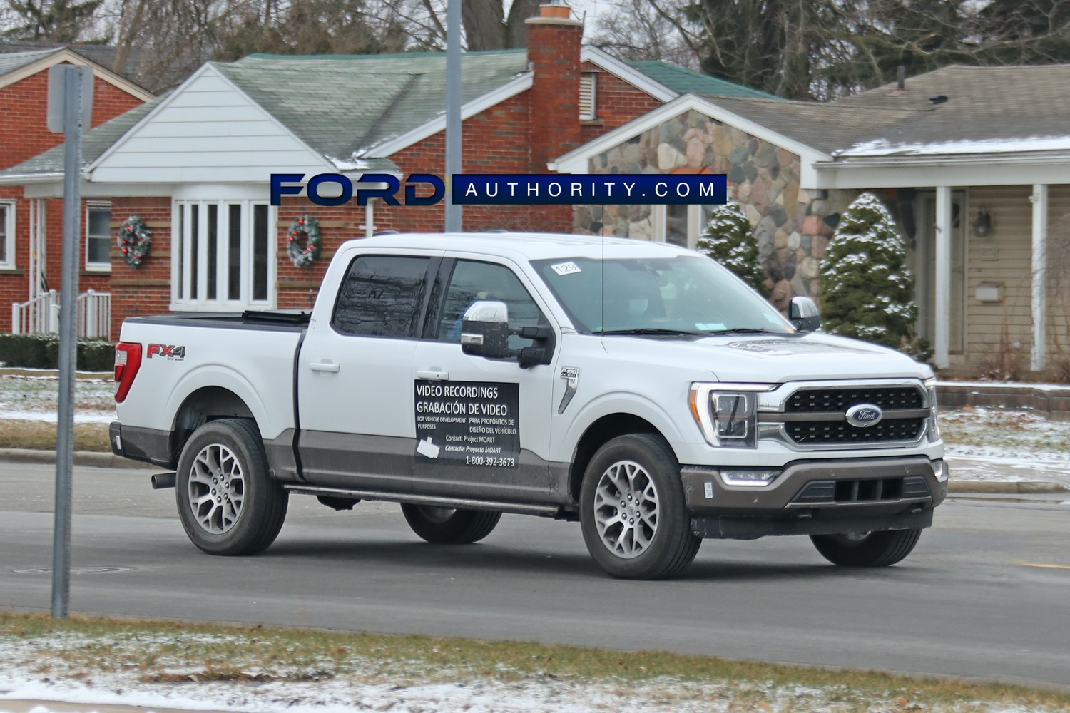 Ford F-150 Spied Testing New Signing Solution For Aluminum Bodies