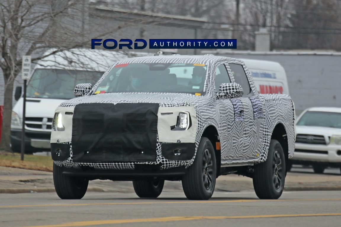 2023 Ford Ranger Prototype Spied Testing For First Time Ever