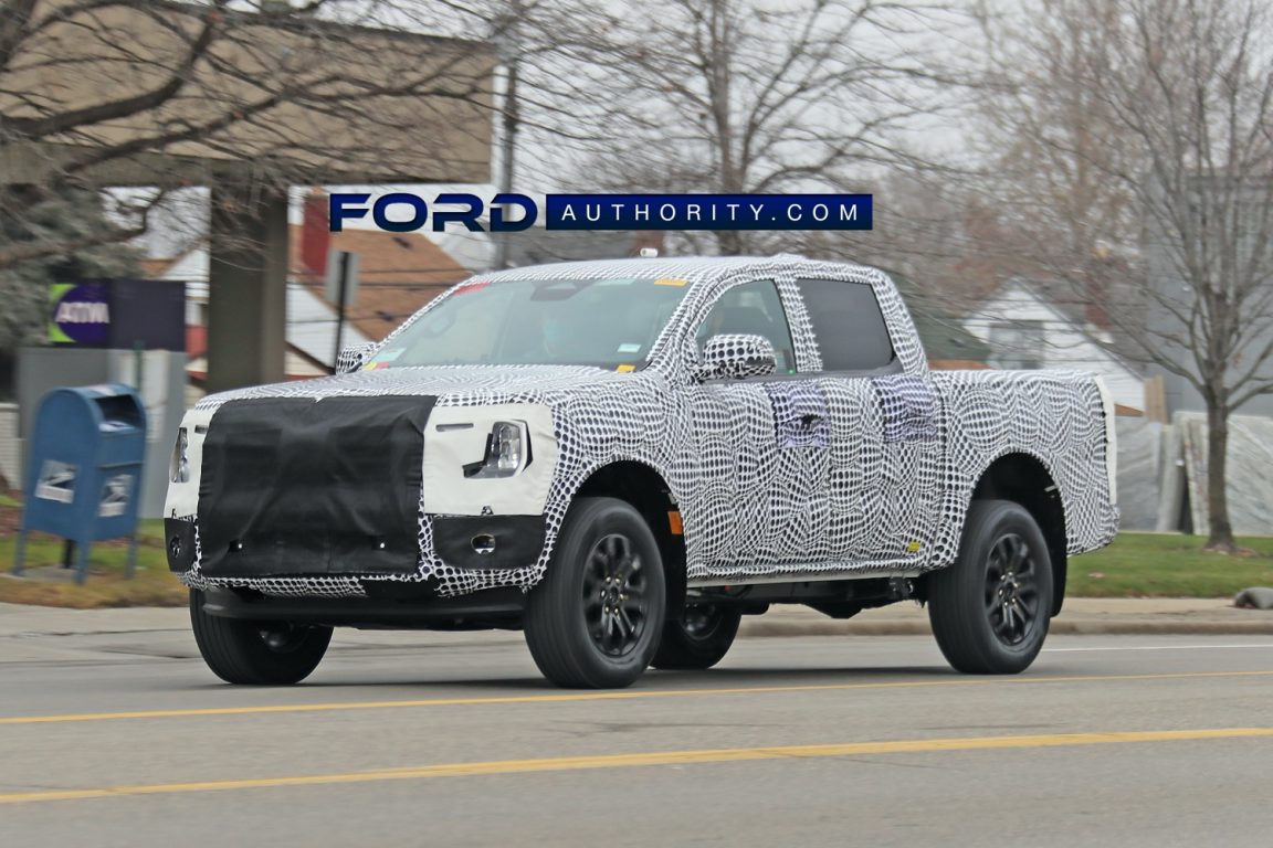 2023 Ford Ranger Prototype Spied Testing For First Time Ever