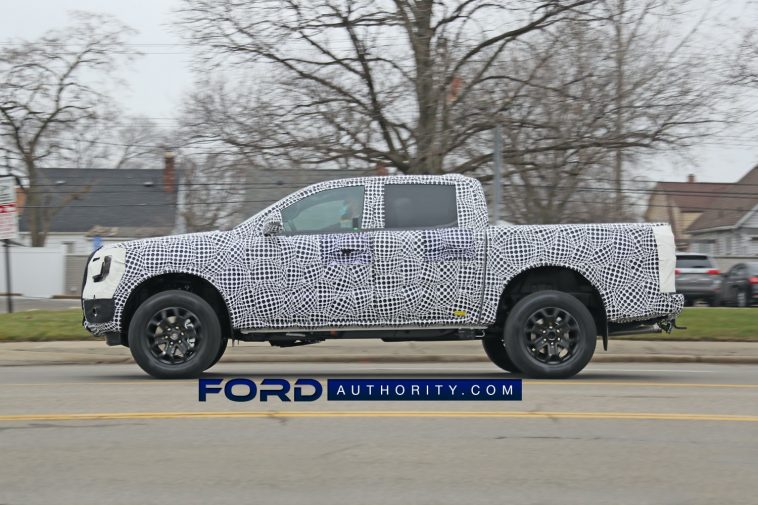 2023 Ford Ranger Prototype Spied Testing For First Time Ever