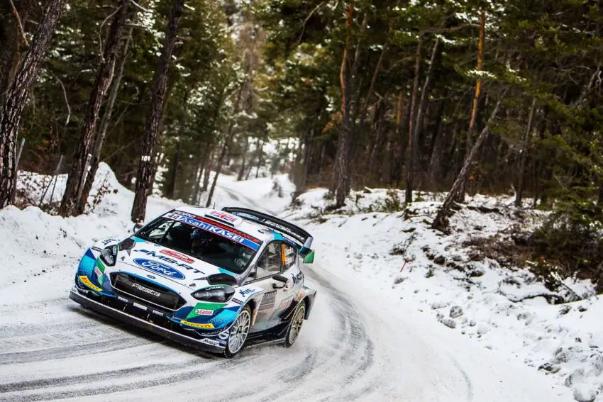 M Sport Ford Rally Team Produces Mixed Results At Monte Carlo Video