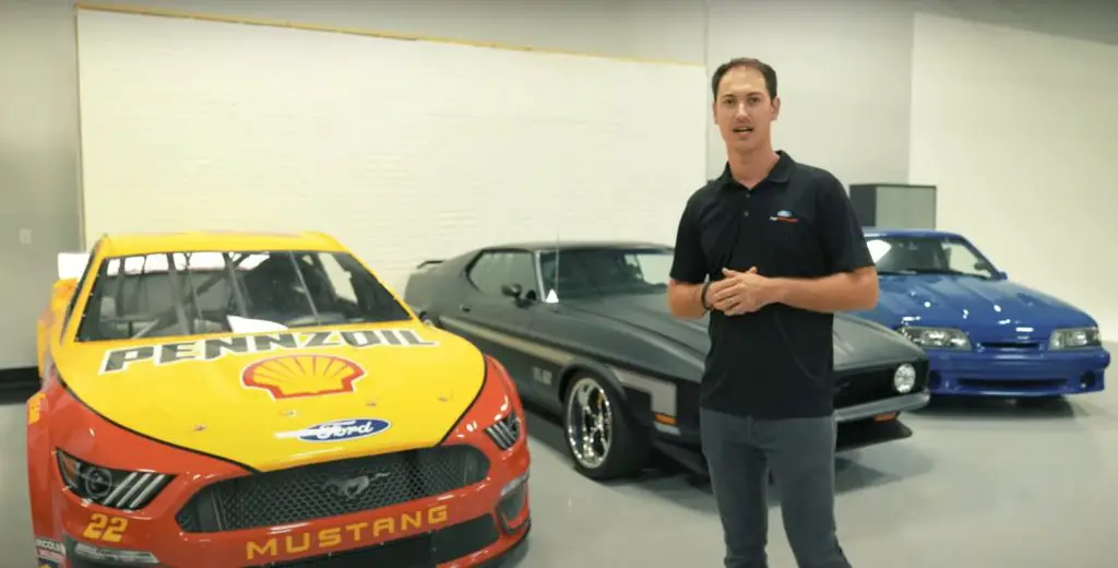 NASCAR's Joey Logano Shows Off His Impressive Car Collection: Video