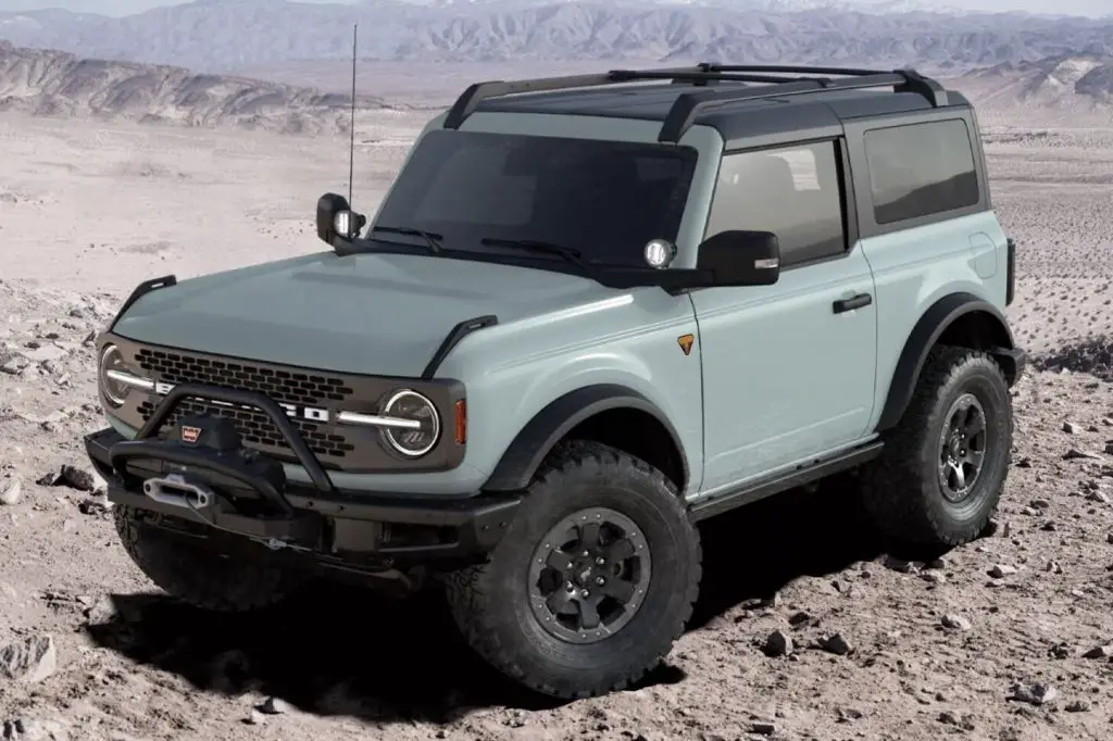 2021 Ford Bronco Cactus Gray Color Officially Changed In Configurator