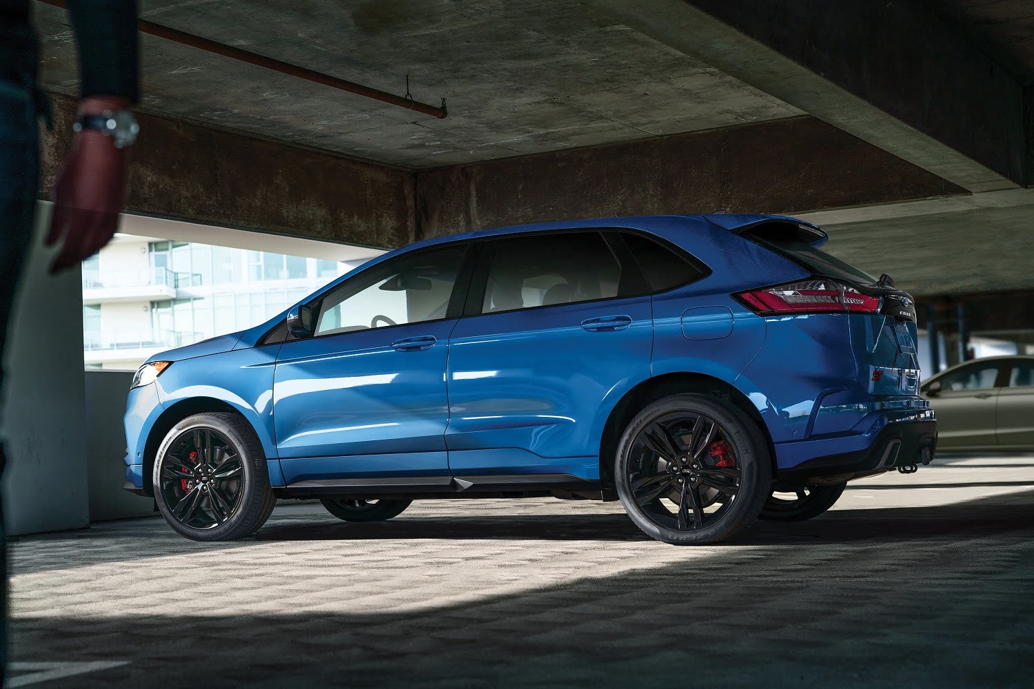 2022 ford edge stone blue