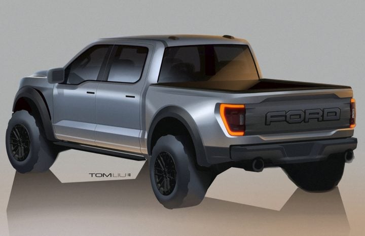 2021 Ford F-150 Raptor Design Sketches Show Off Its Aviation Inspiration