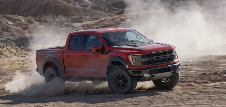 2021 Ford F-150 Raptor Features Trail Turn Assist