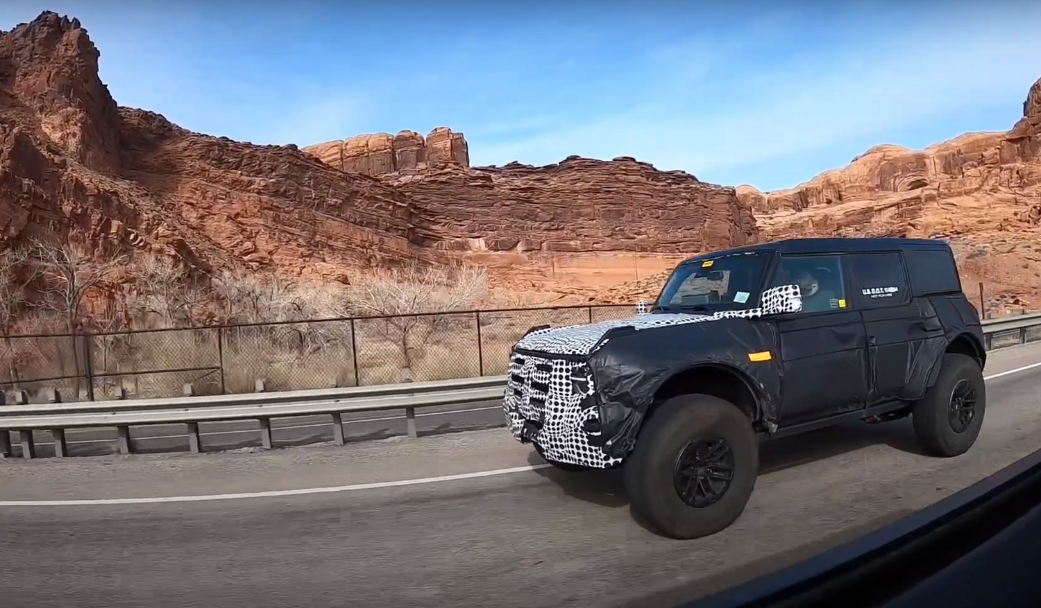 2023 Ford Bronco Warthog Prototype Spotted Driving Near Moab Video