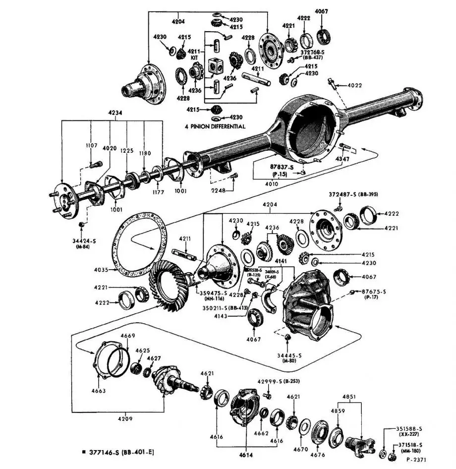 Ford 9 Inch Rear End Width Chart