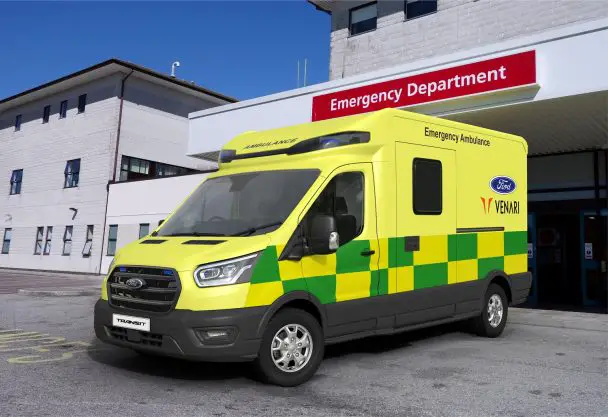 Ford transit ambulance