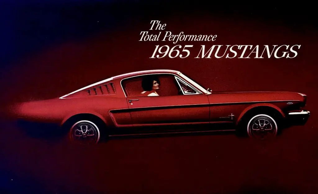 Original 1965 Ford Mustang Brochure Is A True Time Warp Original 1965 Ford Mustang Brochure Is A True Time Warp