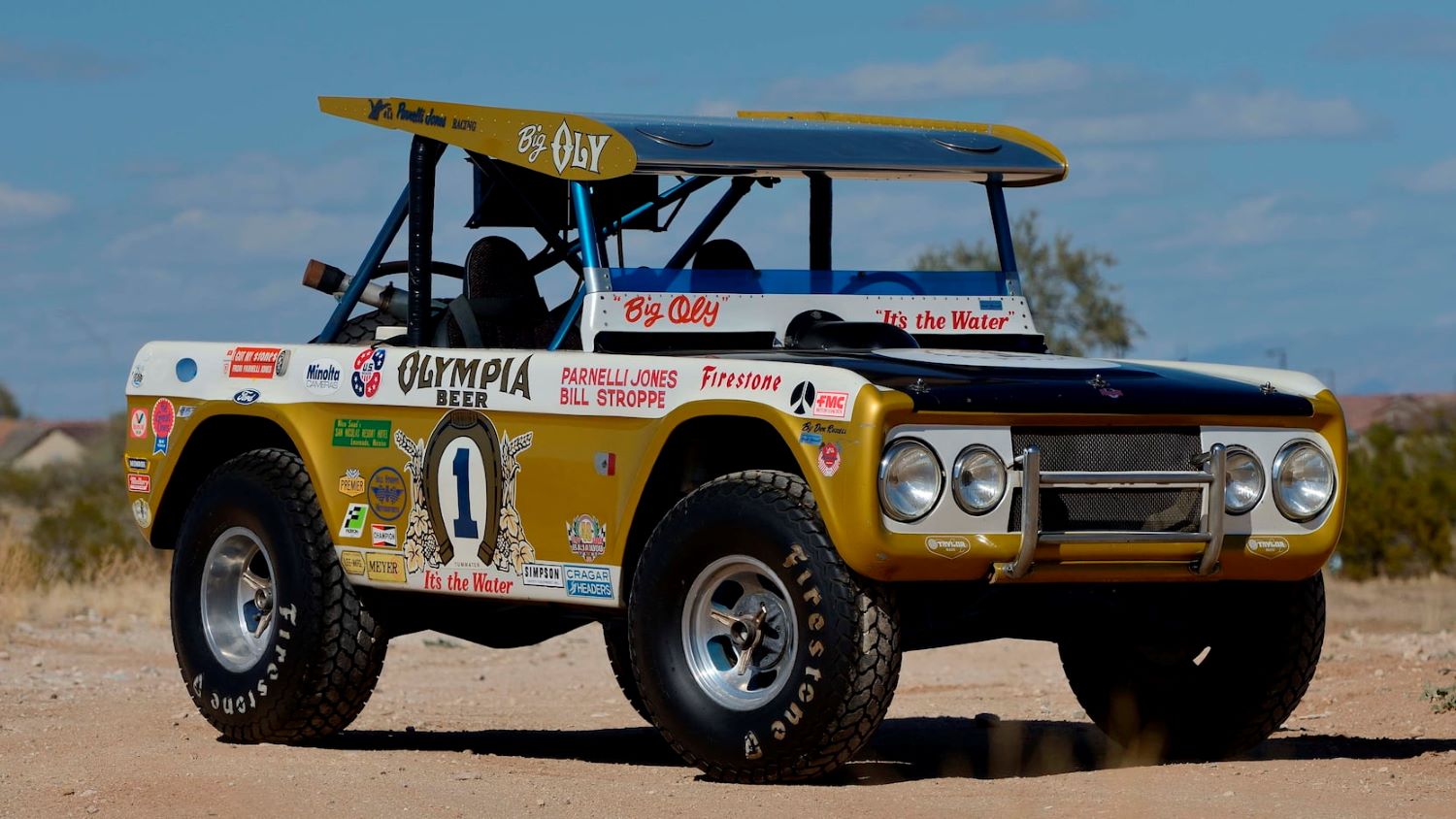 Baja Legend 1969 Ford Bronco Big Oly Headed To Auction