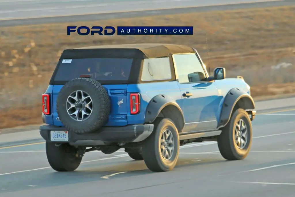 2021 Bronco Fastback Soft Top With Top Down - First Real World Photos