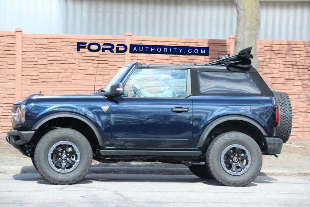 21 Bronco Fastback Soft Top With Top Down First Real World Photos