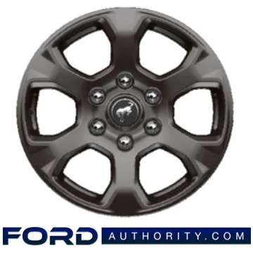 2021 Ford-Bronco Wheels 17-inch Carbonized Gray-Painted Aluminum