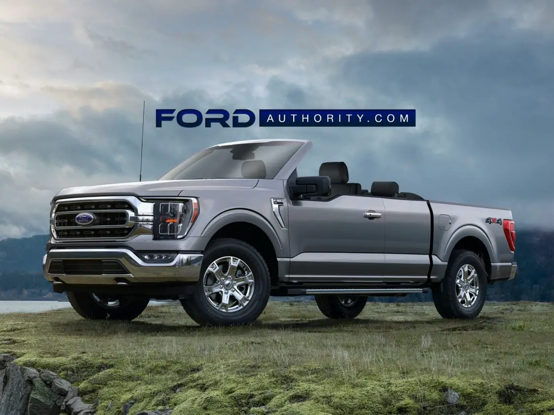 Ford Discount Drops 2019 F 150 Pickup Price By 12 000 For NYC Market   2021 Ford F 150 Convertible SuperCab Rendering 1122x842 