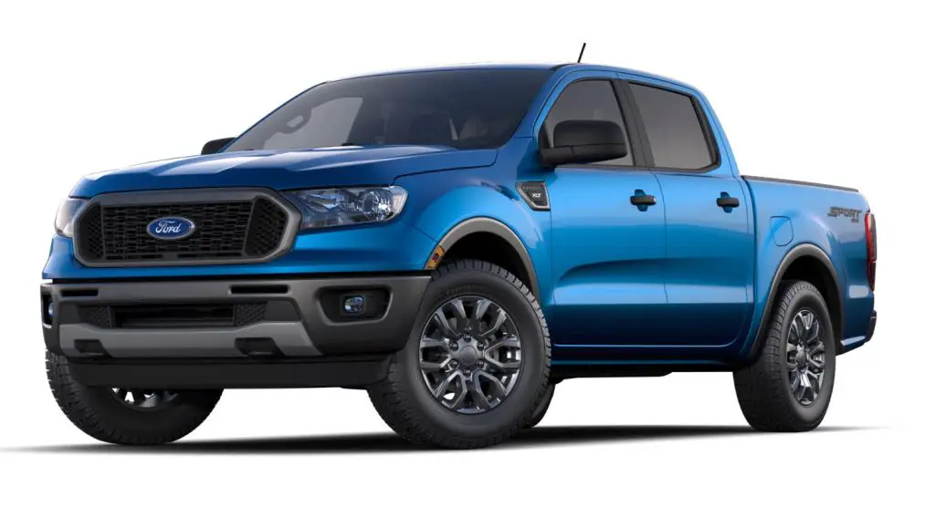 2021 Ford Ranger Gets New Velocity Blue Color: First Look