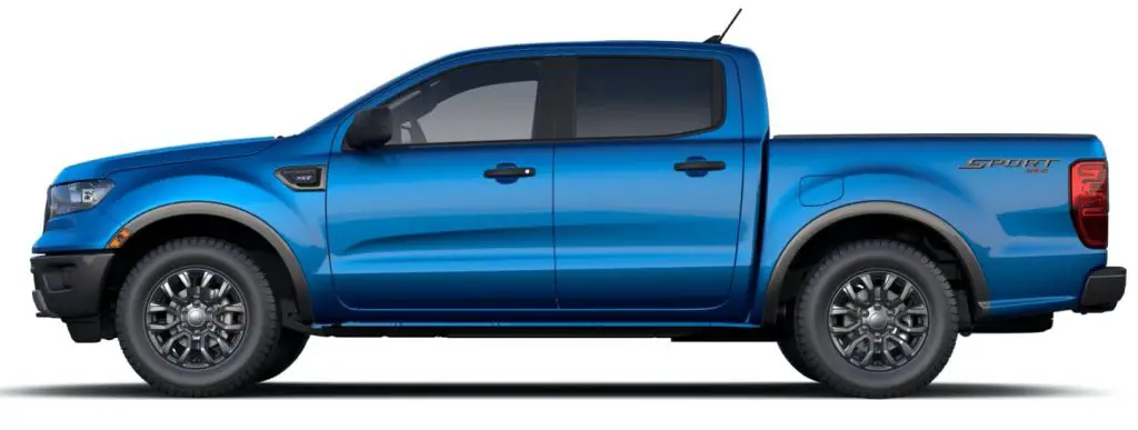 2021 Ford Ranger Gets New Velocity Blue Color: First Look