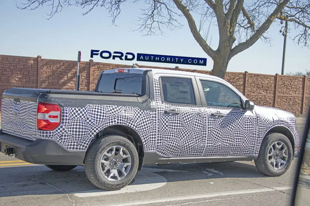 2022 Ford Maverick Prototype Spied With Least Amount Of Camo To Date