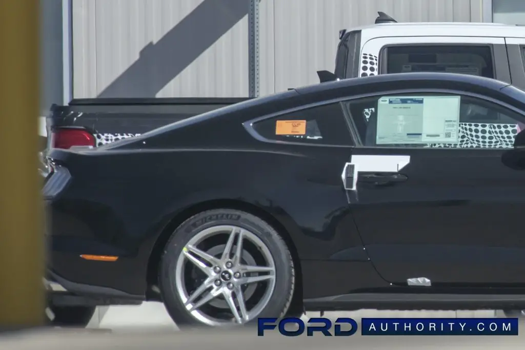 2022 Ford Maverick Prototype Spied Next To Ford Mustang Shows Its Size