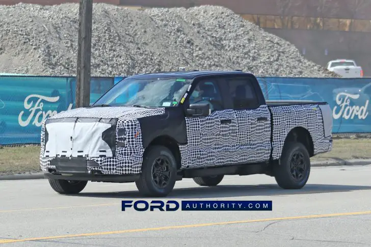 2023 Ford F-150 Electric Prototype Spied With New And Interesting Details