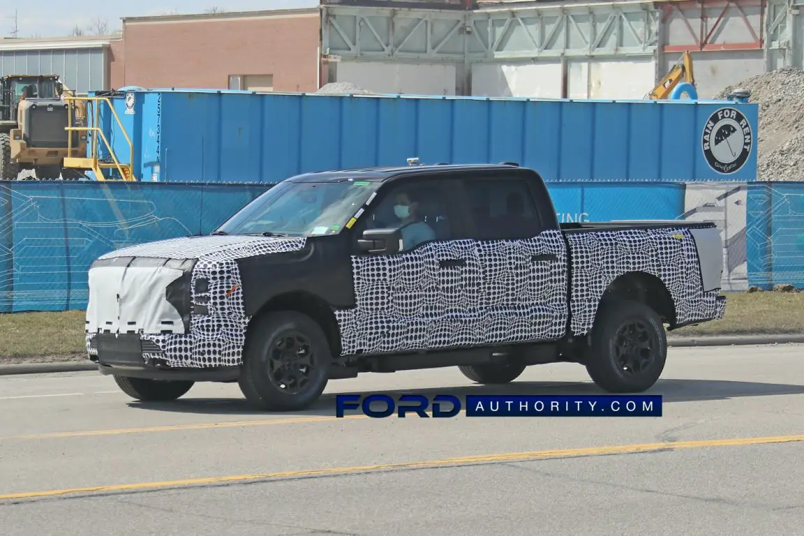 2023 Ford F-150 Electric Prototype Spied With New And Interesting Details