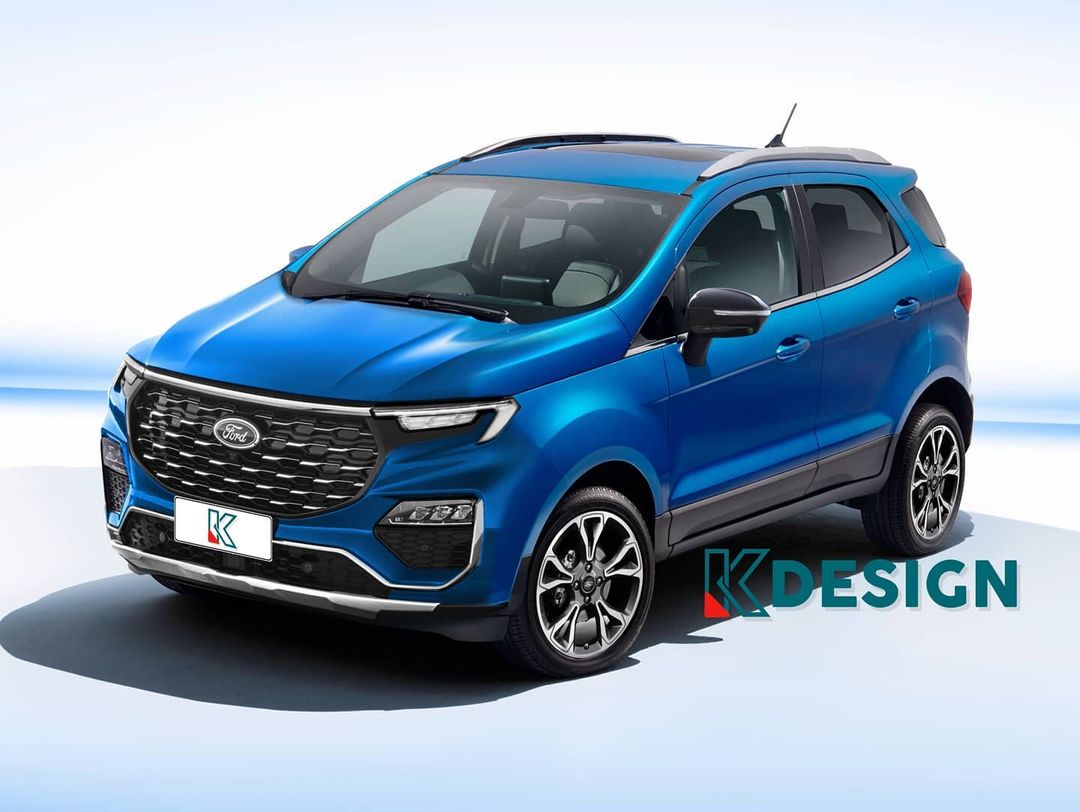 Facelifted Ford EcoSport Renderings Take Design Cues From Equator