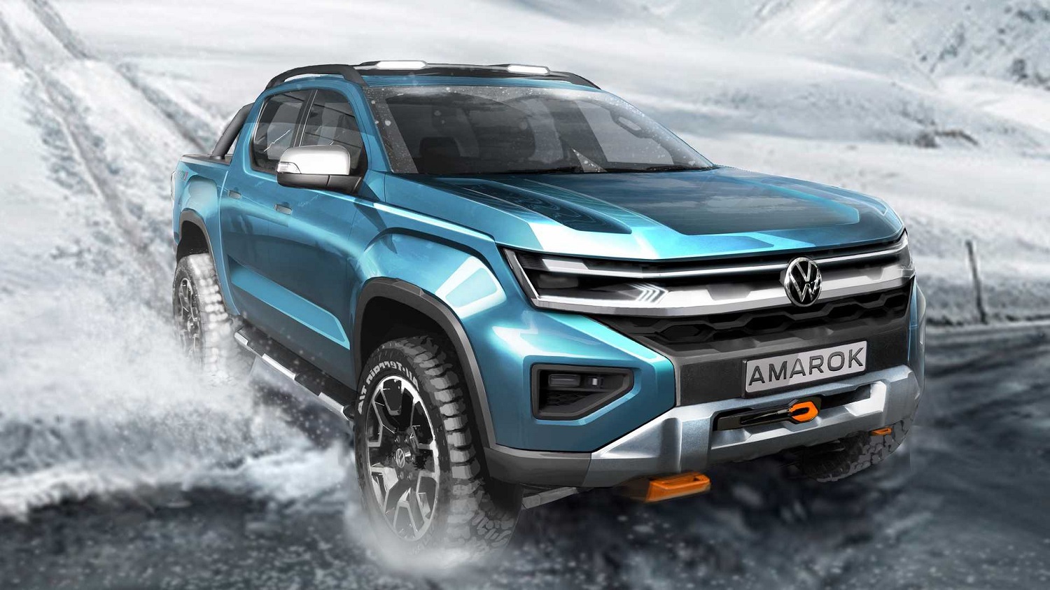 Ford Ranger-Based Volkswagen Amarok Will Look Completely Different