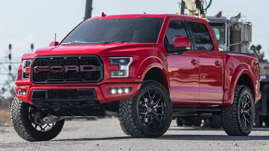 New Vossen Hybrid Forged Wheels Look Great On Ford F-150 Raptor