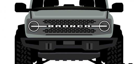 Bronco Front Grill Shirt Ford Bronco T-shirt 2021 Bronco 