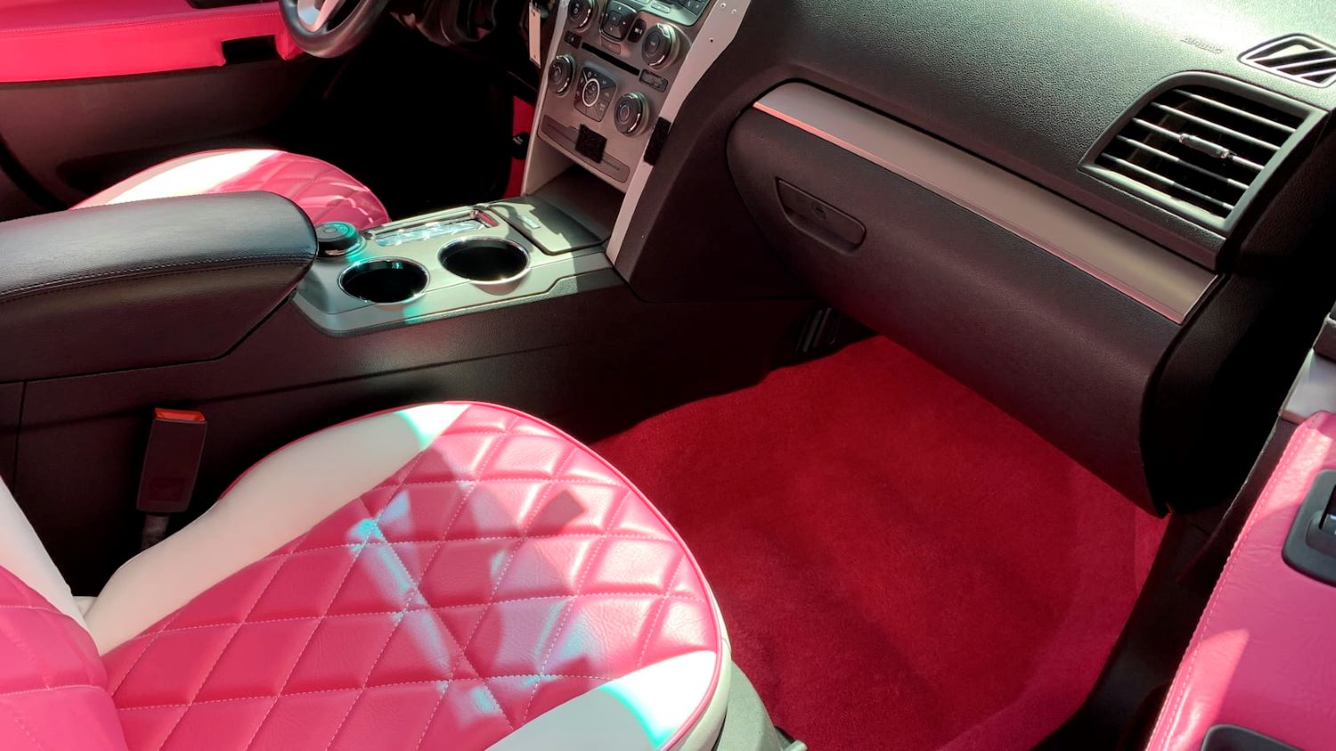 For Around $20,000, This Hot Pink Ford Explorer Interceptor Wants