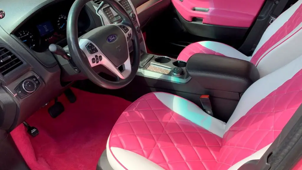 Incredibly Pink 13 Ford Explorer Police Interceptor Heads To Auction