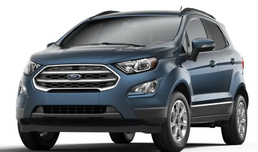 2021 Ford EcoSport Gains New Blue Metallic Color: First Look