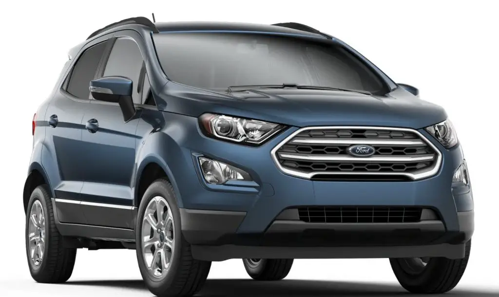 2021 Ford EcoSport Gains New Blue Metallic Color: First Look