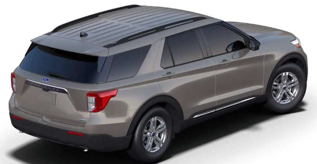 21 Ford Explorer Gains New Stone Gray Color First Look