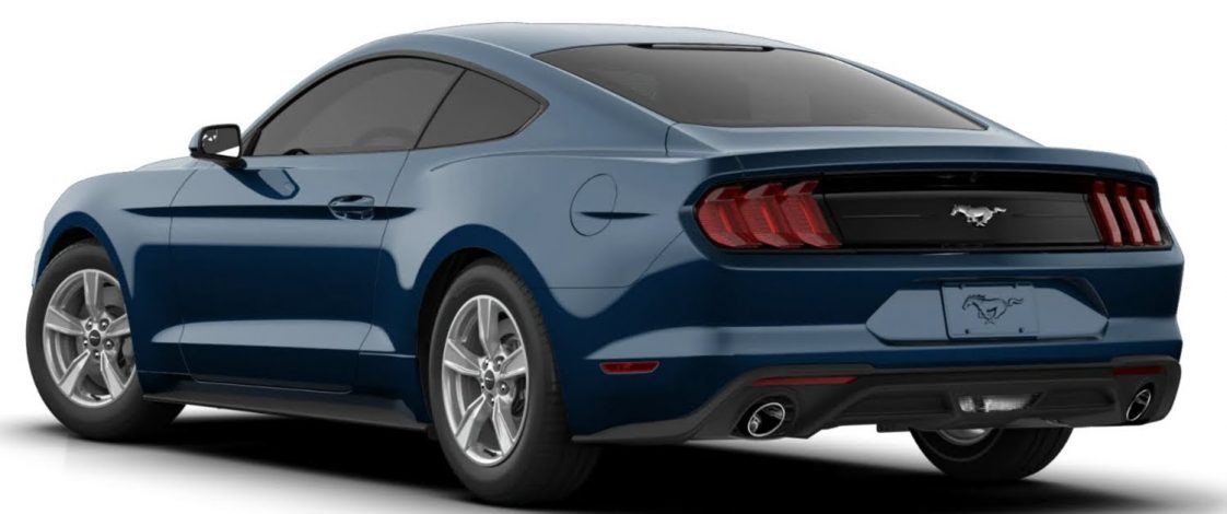 2021 Ford Mustang Gets New Antimatter Blue Metallic Color: First Look