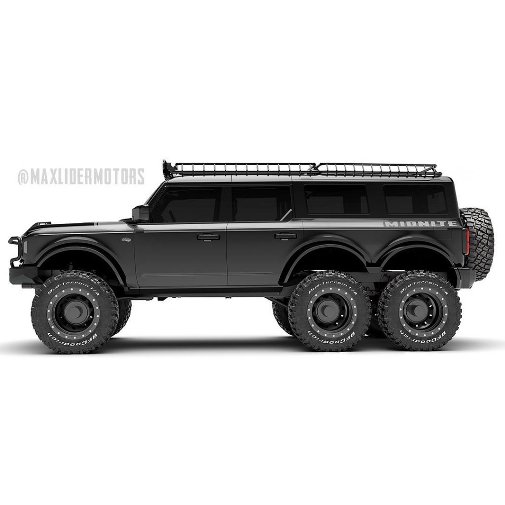 Maxlider Motors Ford Bronco 6x6 Is Coming Next Year