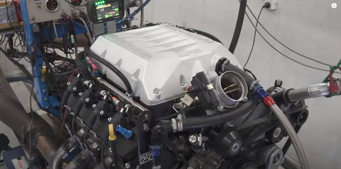 Supercharged 7.3L Ford Godzilla Hits 1000+ Horsepower On Dyno Video