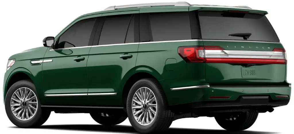 2021 Lincoln Navigator Gains New Green Gem Color: First Look