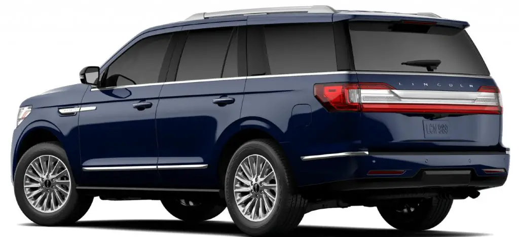 2021 Lincoln Navigator Gains New Signature Navy Color: First Look