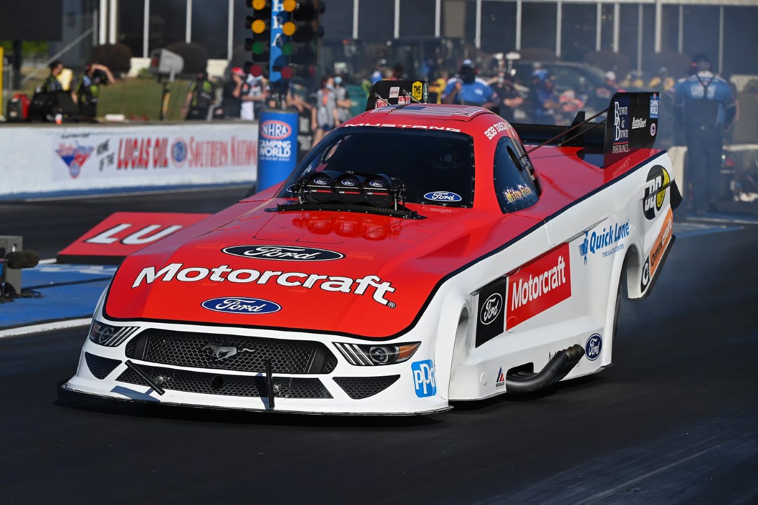 Bob Tasca III Stays Hot With Second 2021 NHRA Win In His Mustang Funny Car: Video