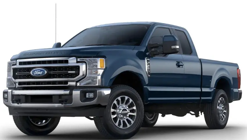 2021 Ford Super Duty Gains New Antimatter Blue Color: First Look