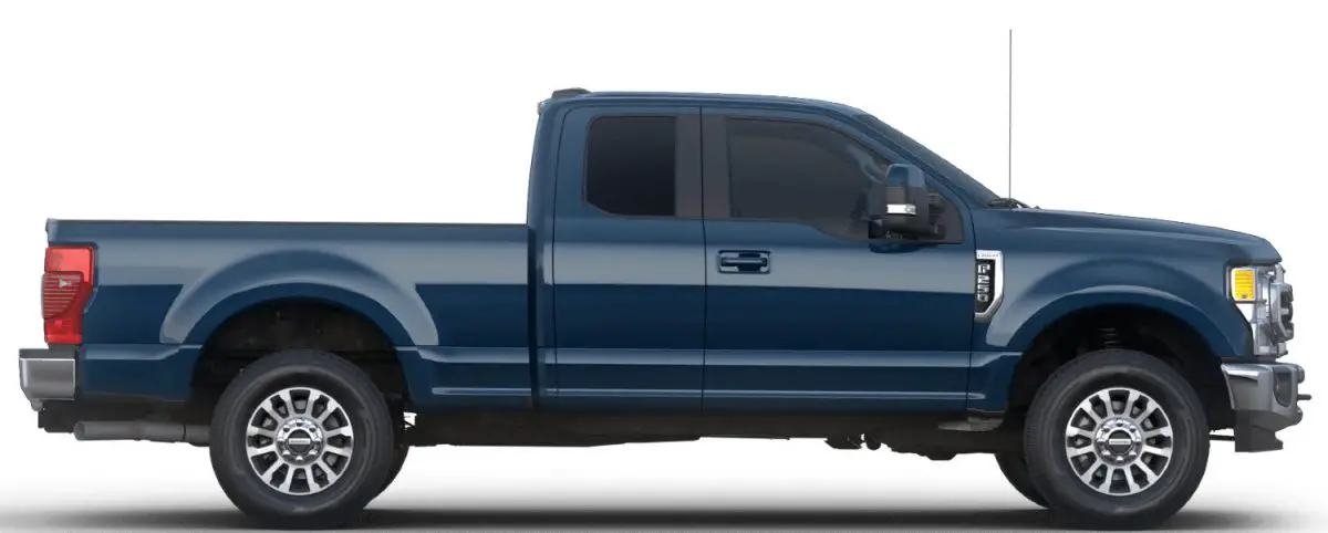 2021 Ford Super Duty Gains New Antimatter Blue Color: First Look