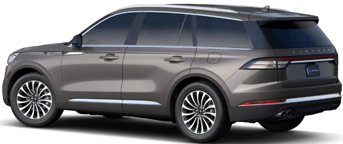 2021 Lincoln Aviator Gains New Asher Gray Color: First Look