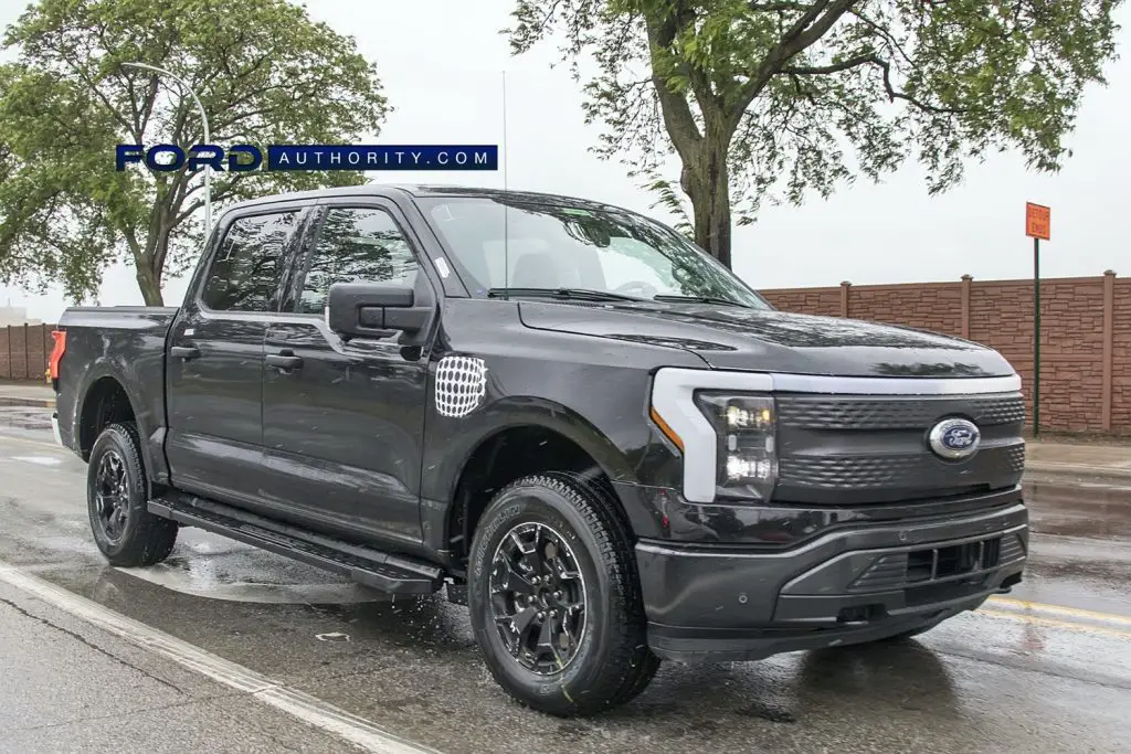 2022 Ford F-150 Lightning Prototype Caught Out In The Wild