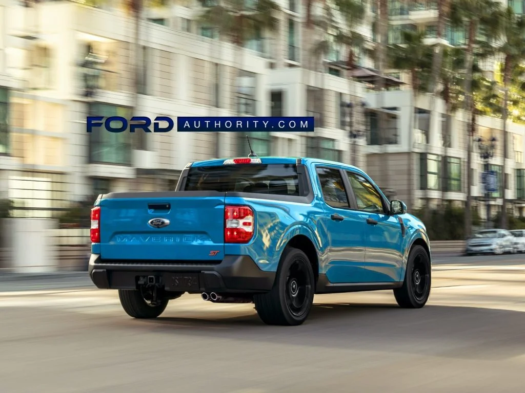 Ford Maverick ST Renderings Imagine Performance Compact Pickup