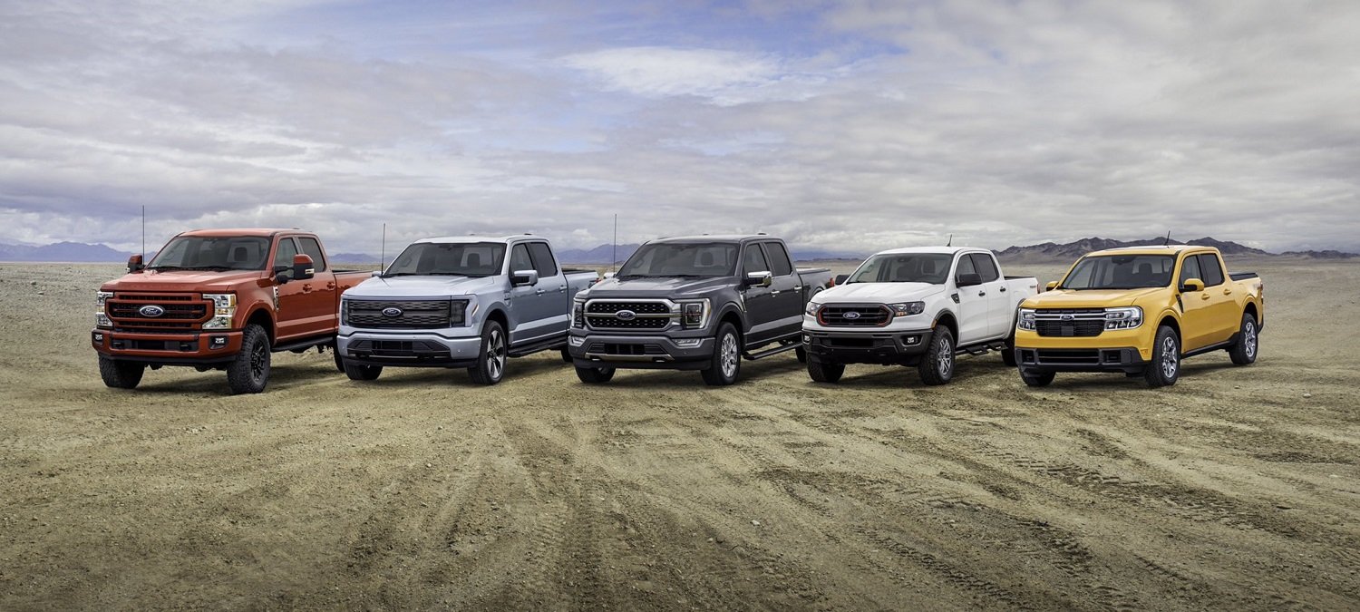 Check Out The Entire New Ford Truck Lineup In One Picture