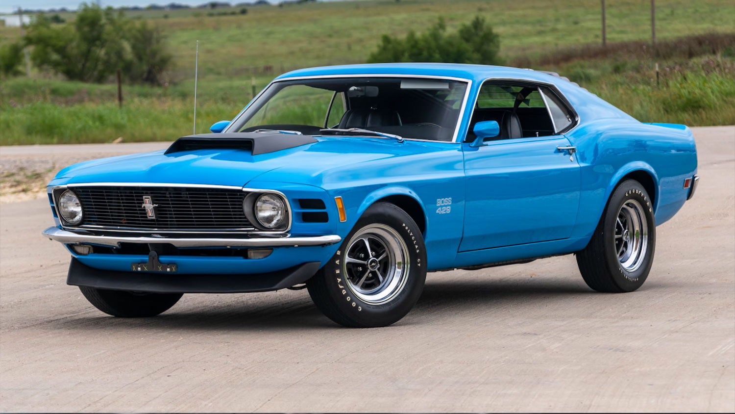 1969 Ford Mustang Boss 429 Blue