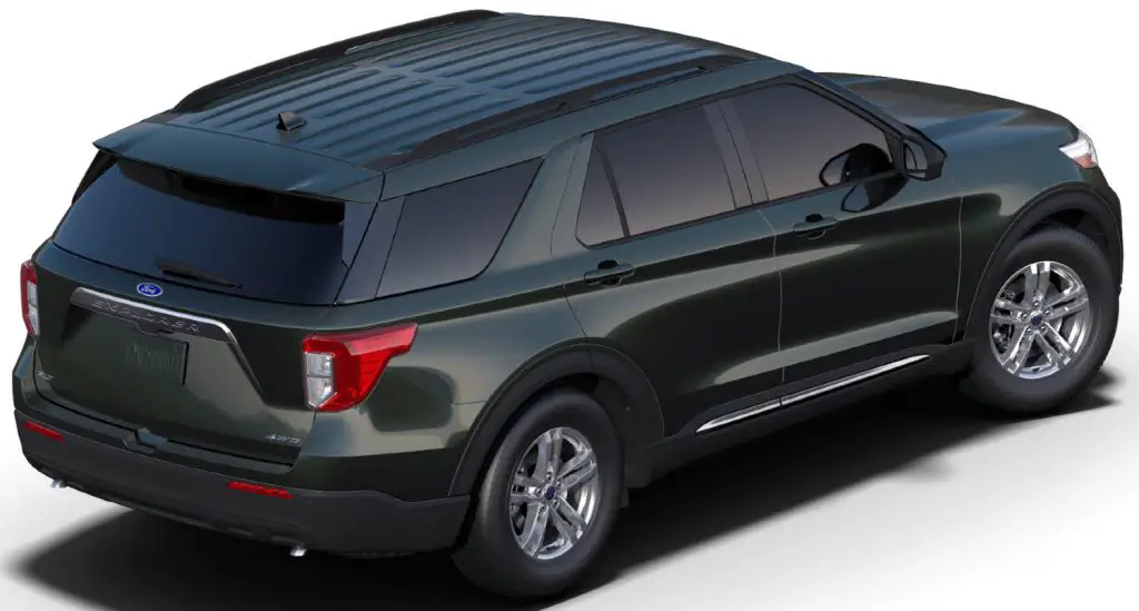 2021 Ford Explorer Gains New Forged Green Color: First Look