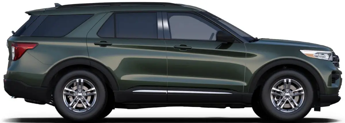 2021 Ford Explorer Gains New Forged Green Color: First Look